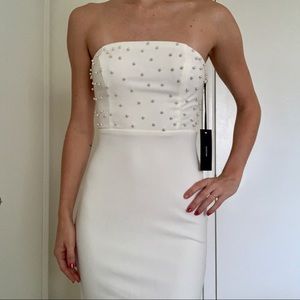 Lulus Pearl Wedding White Dress